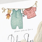 Papier Budget Boho Chic Vêtements en ligne Baby shower