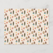 Papier Budget Boho Christmas Tree Branch Photo Holiday (Dos)