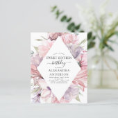 Papier Budget Boho Dusty Purple Sweet 16 Anniversaire Flo (Debout devant)