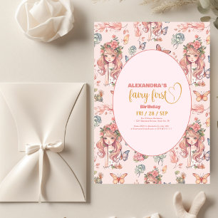 Papier Budget Boho Fairy Première fille 1er anniversaire