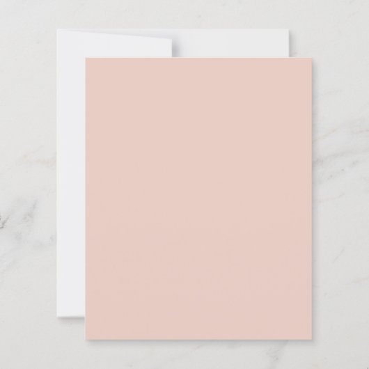 Papier Budget Boho Pampas Grass Baby Sprinkle Invitation (Dos)