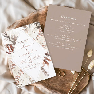 Papier Budget Boho Terracotta All in One Mariage
