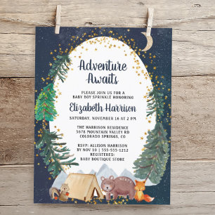 Papier Budget Bois Animaux Ciel de nuit Bébé Parsemer