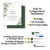 Papier Budget Botanique Célébration de la Vie