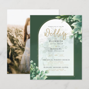 Papier Budget Botanique Eucalyptus Mariage INVITE