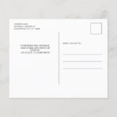 Papier Budget Botanique Végétation nuptiale Invitation à  (Dos)