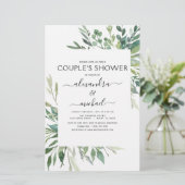 Papier Budget Botanique Verdure Foliage Couple's Shower (Debout devant)