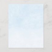 Papier Budget Boy Elephant Ballons 1er Invitation d'anniv (Dos)