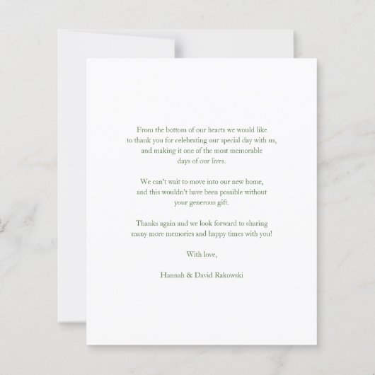 Papier Budget Branches tropicales & Fleurs blanches Maria (Dos)