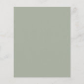 Papier budget Brive douche pampas herbe boho invitation (Dos)