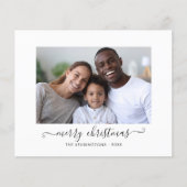 Papier BUDGET Buffalo Joyeux script de Noël Joyeux photo (Devant)