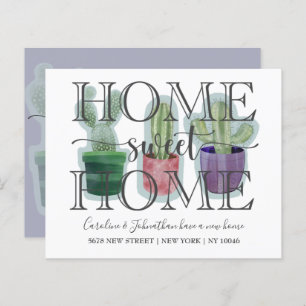 Papier Budget Cactus Aquarelle Nouveau Faire-part