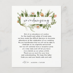 Papier Budget Cactus Mariage plus petit Mise à jour Rédui