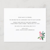 Papier Budget Cactus Nous avons déménagé à la maison Fair (Dos)