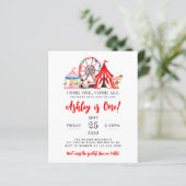 Papier Budget Carnaval Cirque Fair Show Fête Anniversaire (Debout devant)