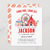 Papier Budget Carnival Circus Come One Come All Anniversa (Devant / Derrière)