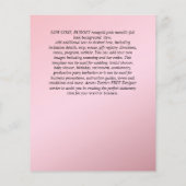 Papier Budget CATHOLIQUE MARIAGE chrétien INVITATIONS ver (Dos)