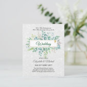 Papier Budget CATHOLIQUE MARIAGE chrétien INVITATIONS ver (Debout devant)