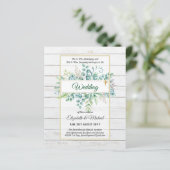 Papier Budget CATHOLIQUE MARIAGE chrétien INVITATIONS ver (Debout devant)