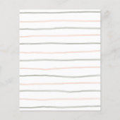 Papier Budget C'Est Une Fille Balloon Baby shower de verd (Dos)