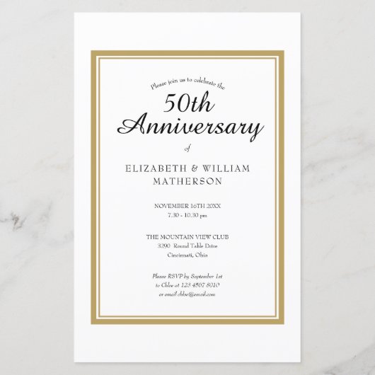 Papier Budget Chaque année Mariage Anniversaire Photo Inv (Dos)