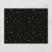 Papier Budget Chat noir Halloween Photo Citrouille Annive (Dos)