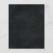 Papier Budget Chic Chalkboard Blue Balloon 18e anniversai (Dos)