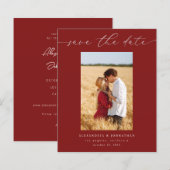 Papier Budget Chic élégant photo de mode Enregistrer la d (Devant / Derrière)