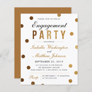 Papier Budget Chic Gold Parties scintillant Confetti
