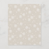 Papier Budget Chic Gold Script Photo Joyeux Noël (Dos)