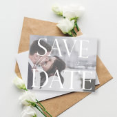 Papier Budget Chic Photo LG Enregistrer la date