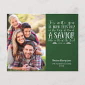 Papier Budget Christian Christmas Verset Holiday Photo (Devant)