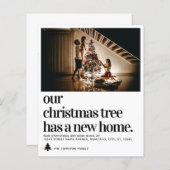 Papier Budget Christmas Tree Home Photo Holiday Moving (Devant / Derrière)