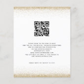 Papier Budget Citrouille Parties scintillant QR Chute en  (Dos)