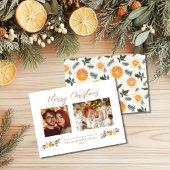 Papier Budget Citrus Hygge Christmas Flat Holiday Card