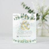 Papier BUDGET CODE DE PHOTOGRAPHIE Faire-part de mariage  (Debout devant)