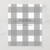 Papier BUDGET Coeur Argent Joyeux Script photo Noël (Dos)