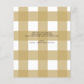 Papier BUDGET Coeur or Joyeux script photo Noël (Dos)