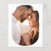 Papier Budget Colorful Photo Playful Blue Douche Invitati (Dos)