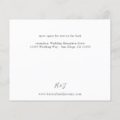 Papier Budget Coral de coco blanc Détails floraux (Dos)