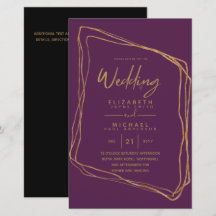 BUDGET Couleur Tendances Mariage OR Inviter Modern