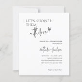 Papier BUDGET Couple Faisons-les douter avec amour nuptia (Devant)