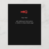 Papier BUDGET Crabe Crawfish Boil Summer Party Invitation (Dos)