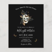 Papier BUDGET Crâne jusqu'à la mort Faites-nous partie Ma (Devant)