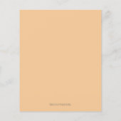 Papier Budget Cute Baby shower d'éclosion d'oiseaux Invit (Dos)