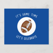 Papier Budget Cute Football Photo Boy 1er anniversaire In (Dos)