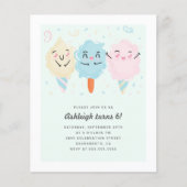 Papier Budget Cute Kawaii Sucre Candy Enfants Anniversair (Devant)