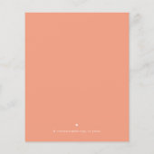 Papier Budget de la douche de nuptiale Main Squeeze Citru (Dos)