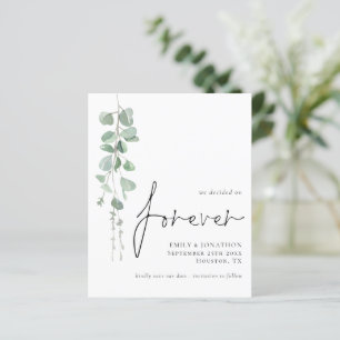 Papier Budget Décidé Sur Forever Eucalyptus Enregistrer L
