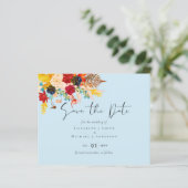 Papier Budget Deep Red Blue Turquoise Cinnamon Enregistre (Debout devant)